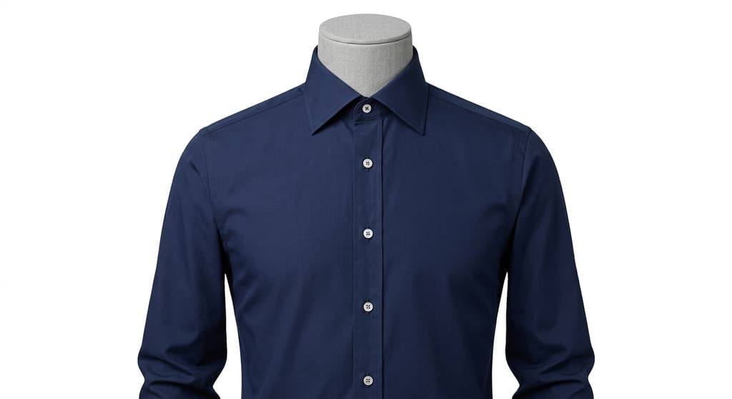 Bespoke tailored shirt — custom fitted